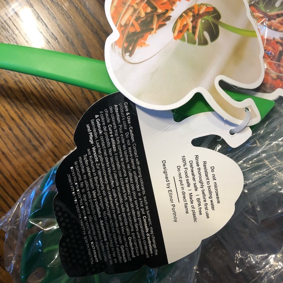 Brand-New, 2-for-1, Fenestrated Monstera Leaf Serving Spoons! - Picture 8 of 9